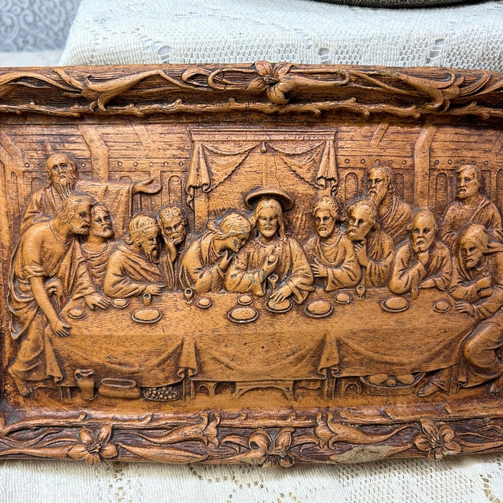 The last supper wall decor, and Vintage the last supper picture